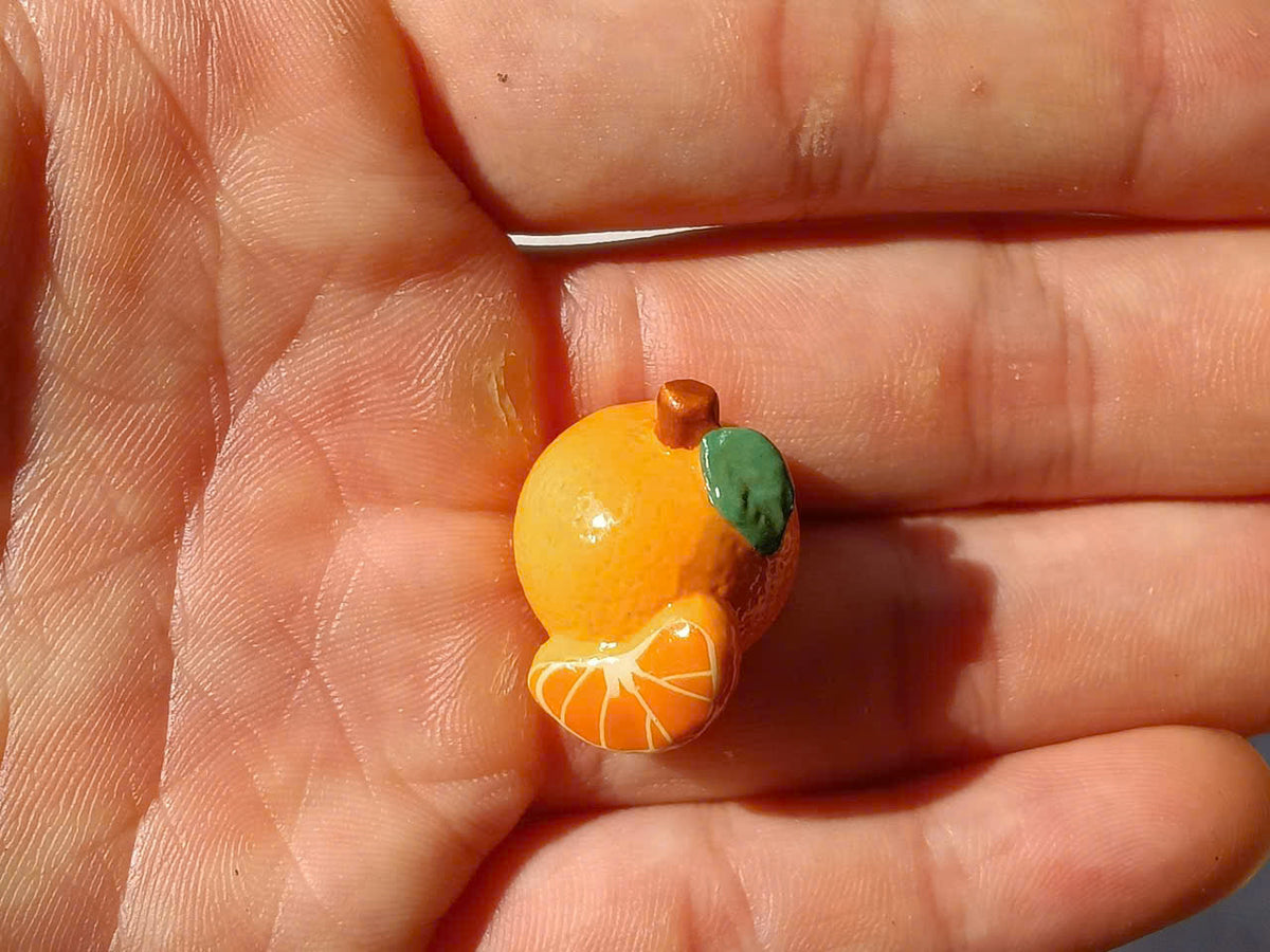 Fruit Fève Porcelain Miniature — Choose Your Character