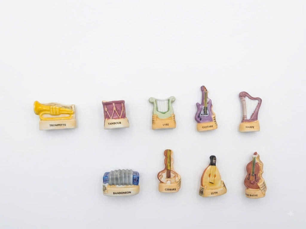 Les Instruments de Musique – Porcelain Fève Collection