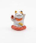 Maneki-neko – Lucky Cat Porcelain Fève