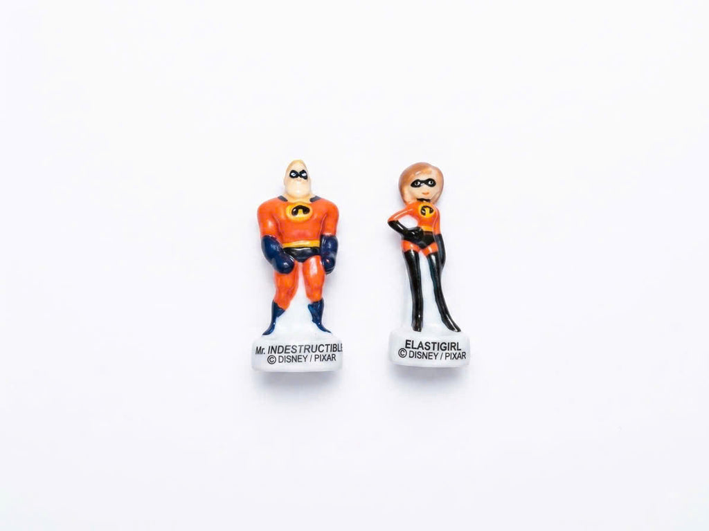 Mr. Indestructible & Elastigirl – Porcelain Fève Set Disney/Pixar