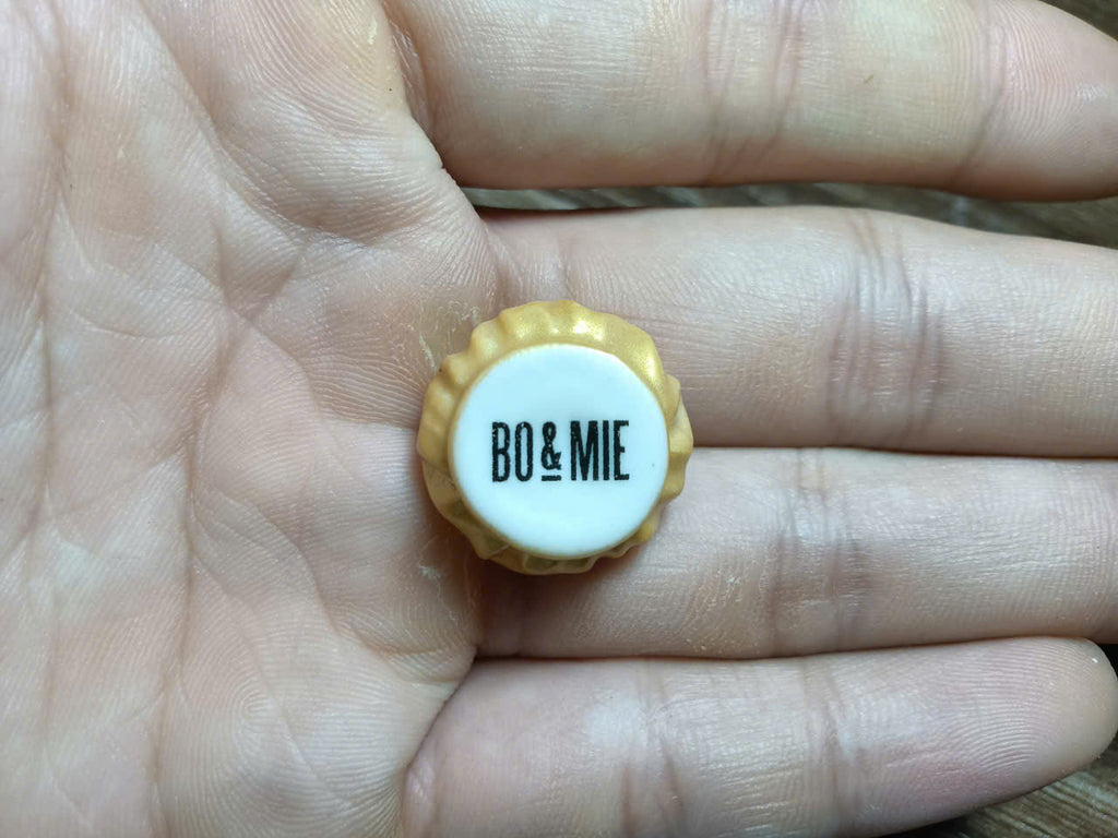Chef Hat Porcelain Fève | Bo & Mie Branded Miniature Collectible