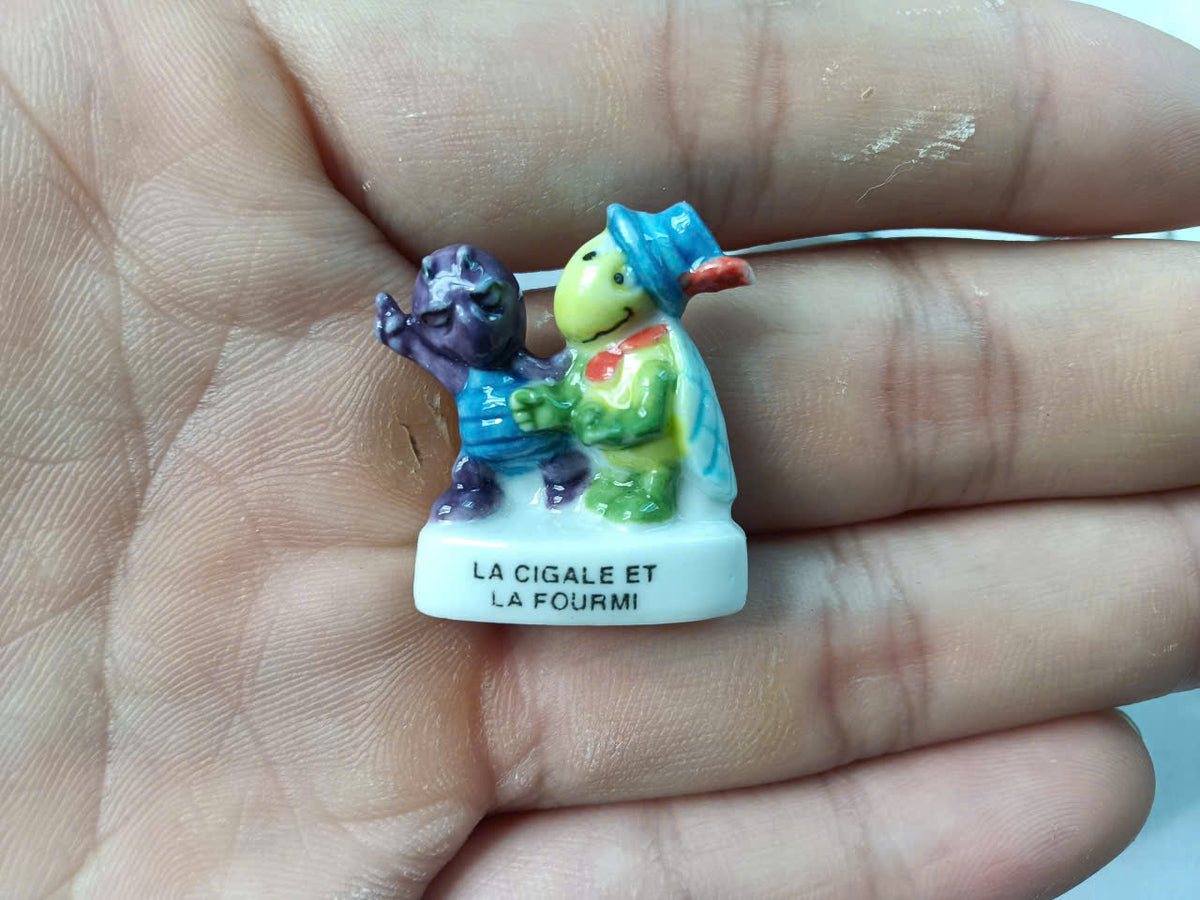 La Fontaine Fables Porcelain Fève – Single Piece