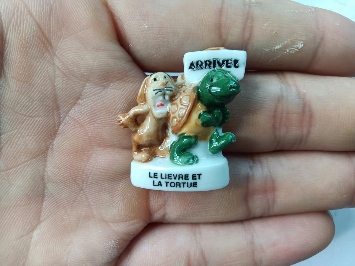 La Fontaine Fables Porcelain Fève – Single Piece