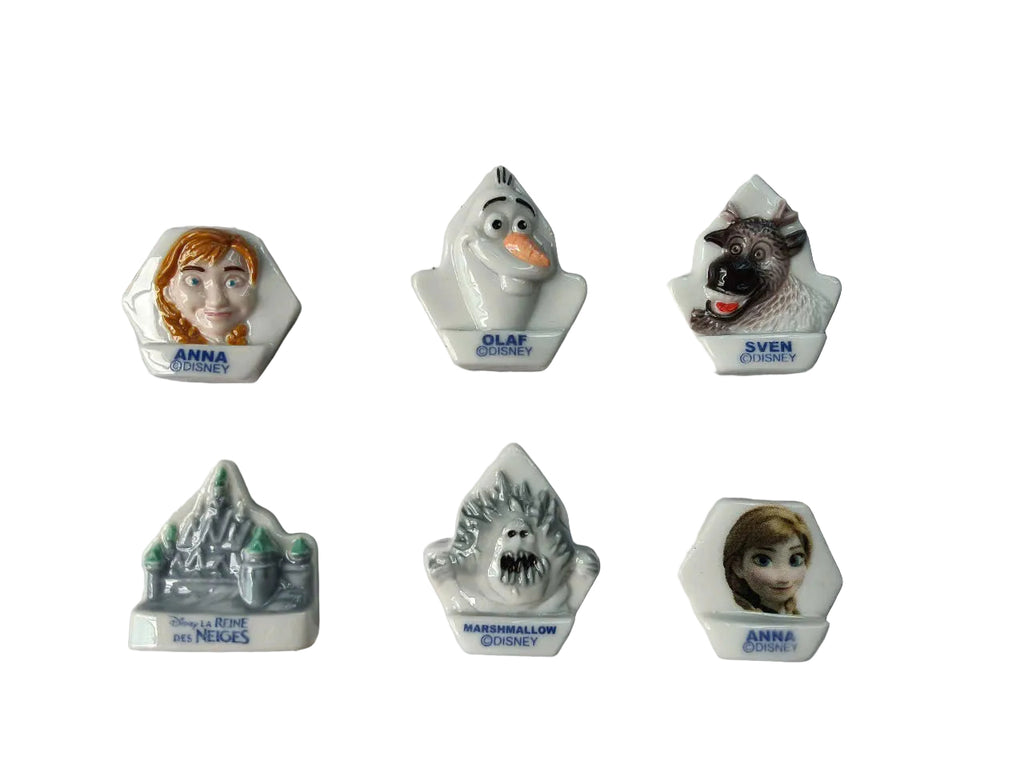 Disney Frozen Hexagon Porcelain Fève – La Reine des Neiges – Single Piece