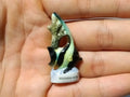 Tropical Fish Porcelain Fève – Single Collectible Figurine
