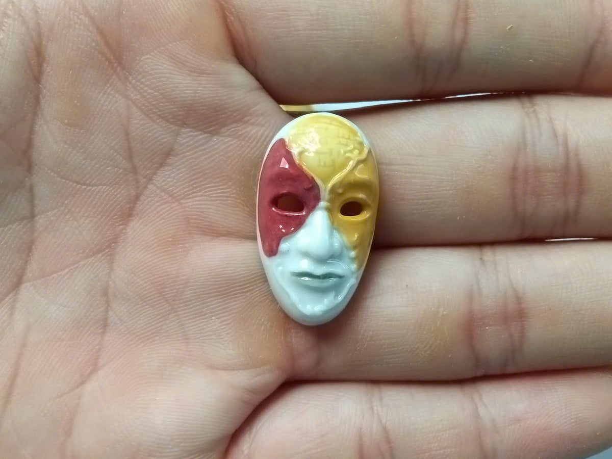 World Masks Porcelain Fève – Single Piece (Series IV)