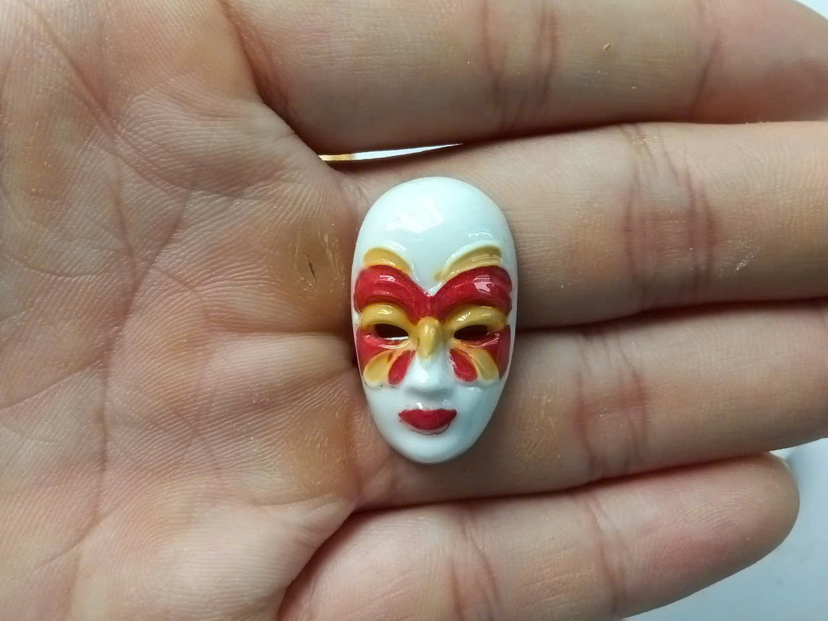 World Masks Porcelain Fève – Single Piece (Series IV)
