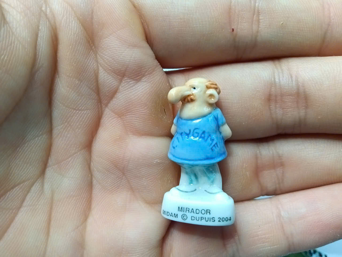 Blondin Porcelain Fève Set – 10 Collectible Figurines