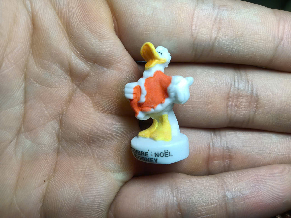 Set of 21 Mickey Mouse Fèves – French Miniature Porcelain Figurines