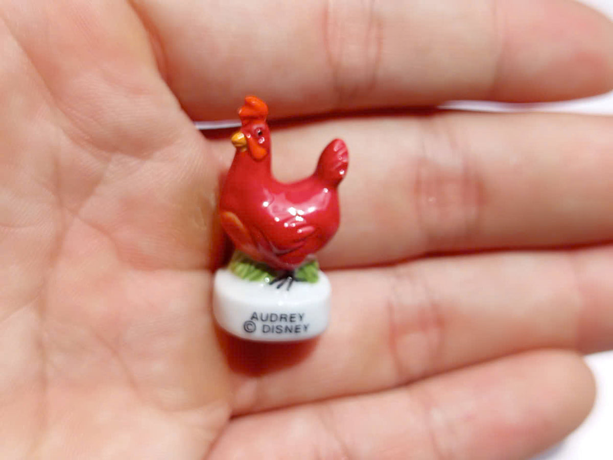 Disney Home on the Range Porcelain Fève Figurines – Vintage Collectible Set