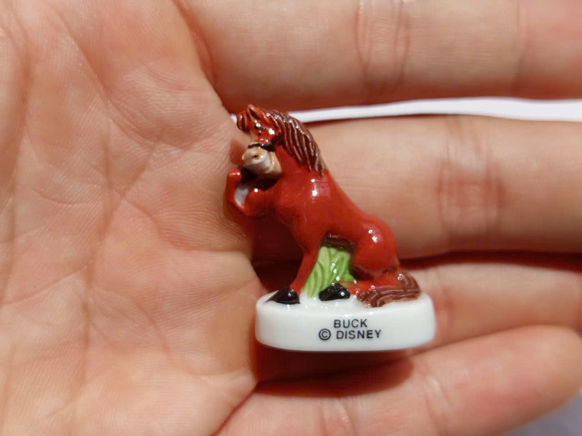 Disney Home on the Range Porcelain Fève Figurines – Vintage Collectible Set