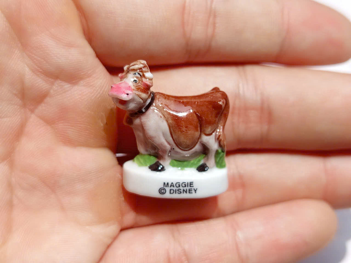 Disney Home on the Range Porcelain Fève Figurines – Vintage Collectible Set