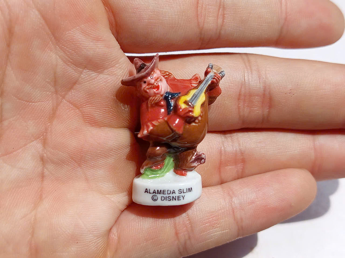 Disney Home on the Range Porcelain Fève Figurines – Vintage Collectible Set