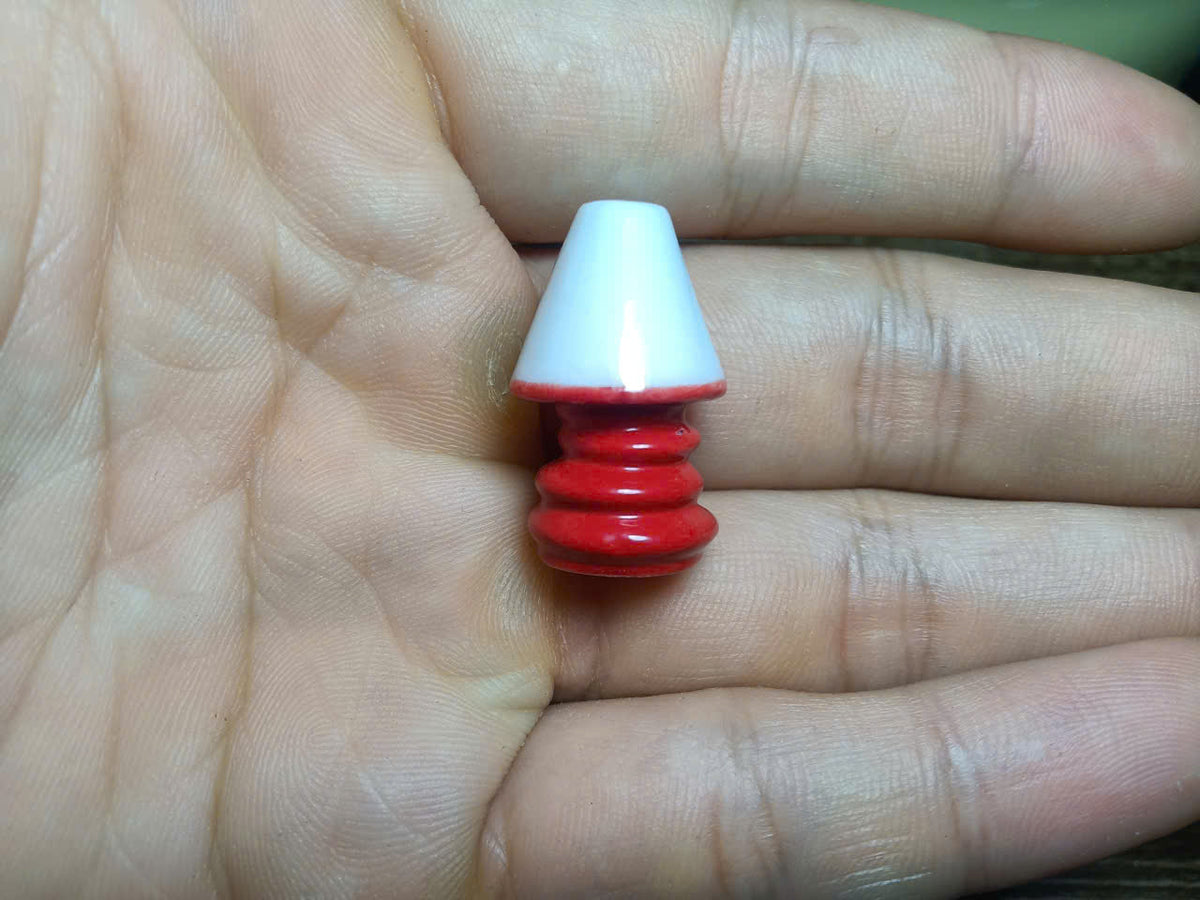 Handcrafted Ceramic Miniature Lamp – Collectible Tiny Décor Figurine (Sold Individually)