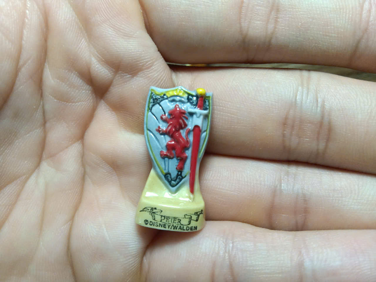 Medieval Fantasy Porcelain Fève – Single Piece | Hand-Painted Collectible Figurine