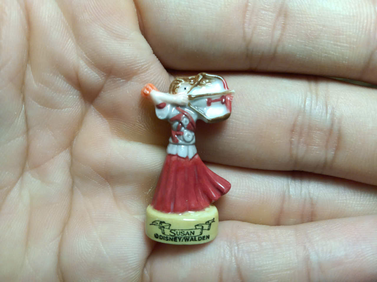 Medieval Fantasy Porcelain Fève – Single Piece | Hand-Painted Collectible Figurine