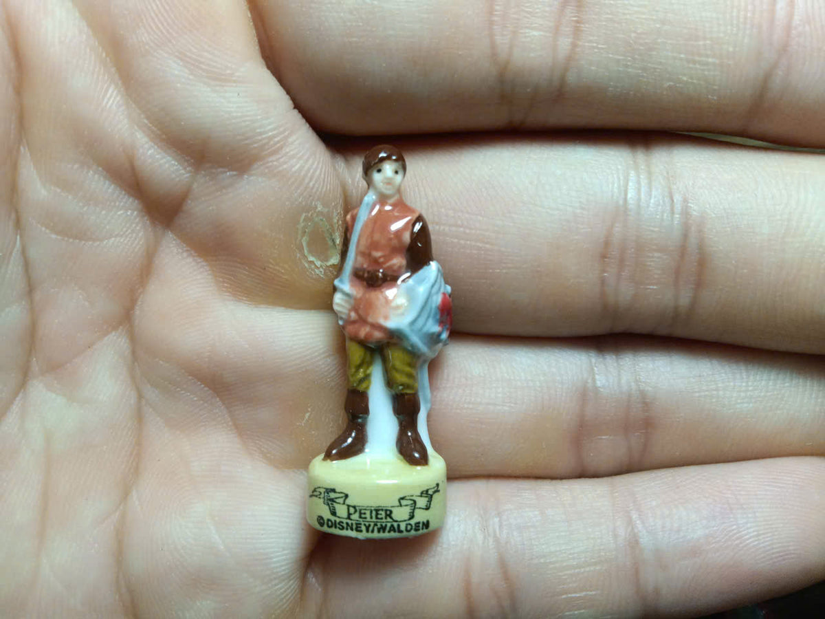 Medieval Fantasy Porcelain Fève – Single Piece | Hand-Painted Collectible Figurine