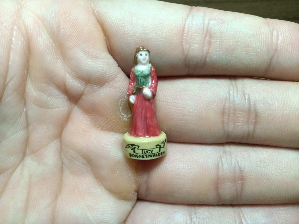 Medieval Fantasy Porcelain Fève – Single Piece | Hand-Painted Collectible Figurine