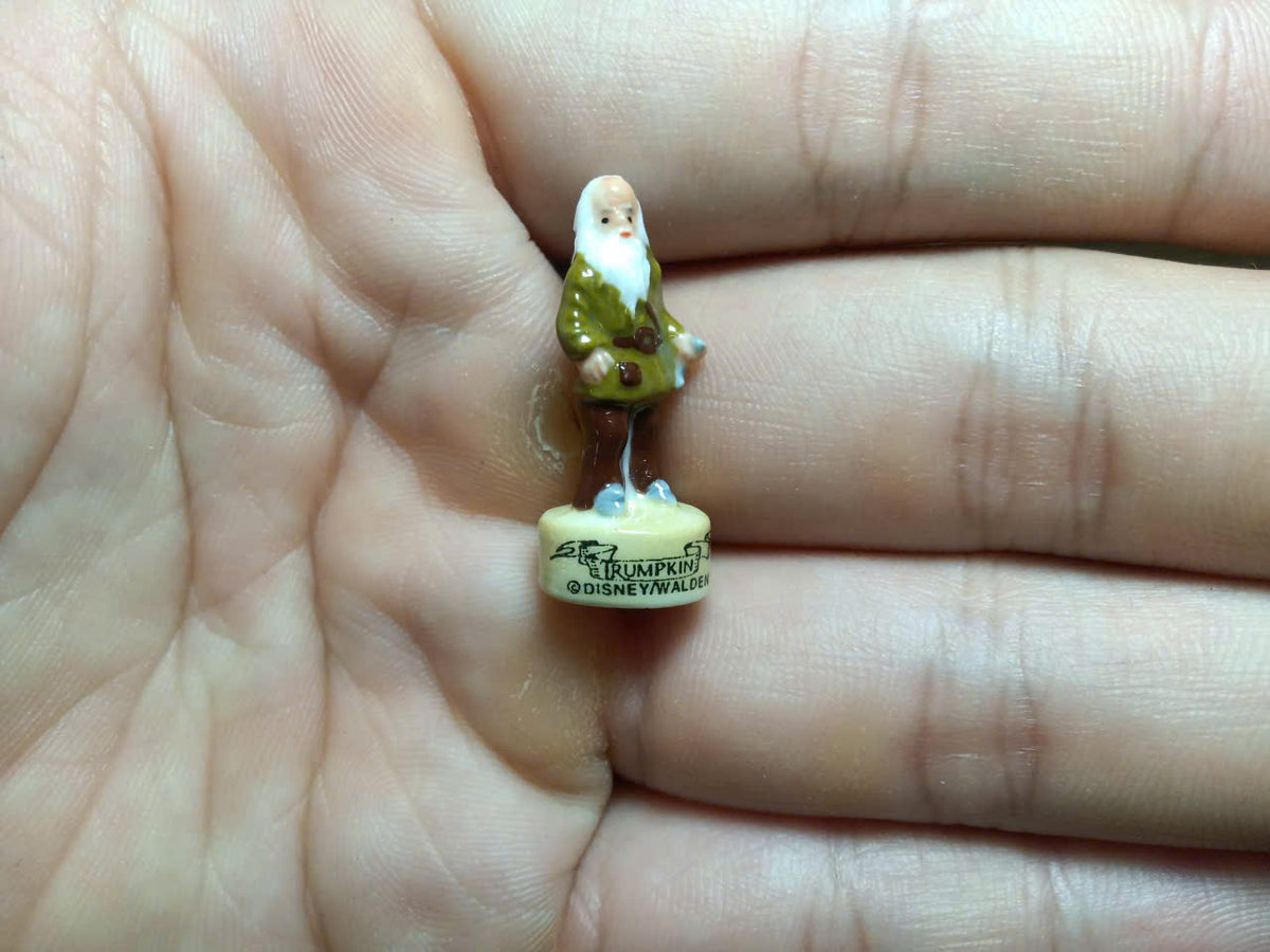 Medieval Fantasy Porcelain Fève – Single Piece | Hand-Painted Collectible Figurine