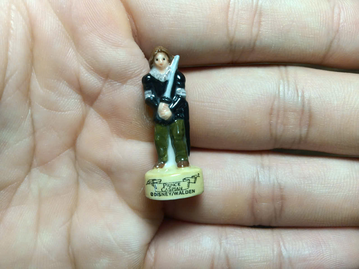 Medieval Fantasy Porcelain Fève – Single Piece | Hand-Painted Collectible Figurine