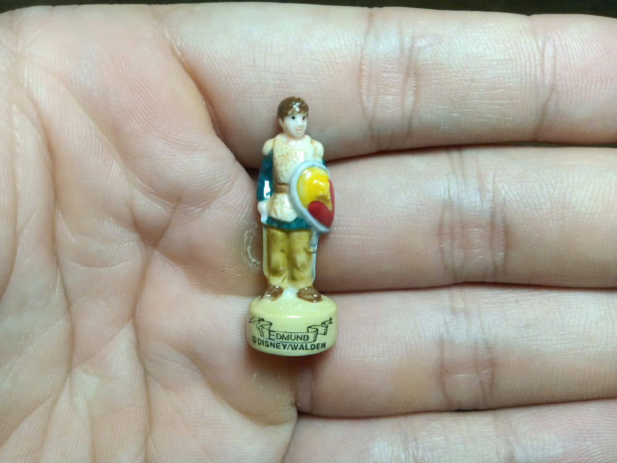 Medieval Fantasy Porcelain Fève – Single Piece | Hand-Painted Collectible Figurine