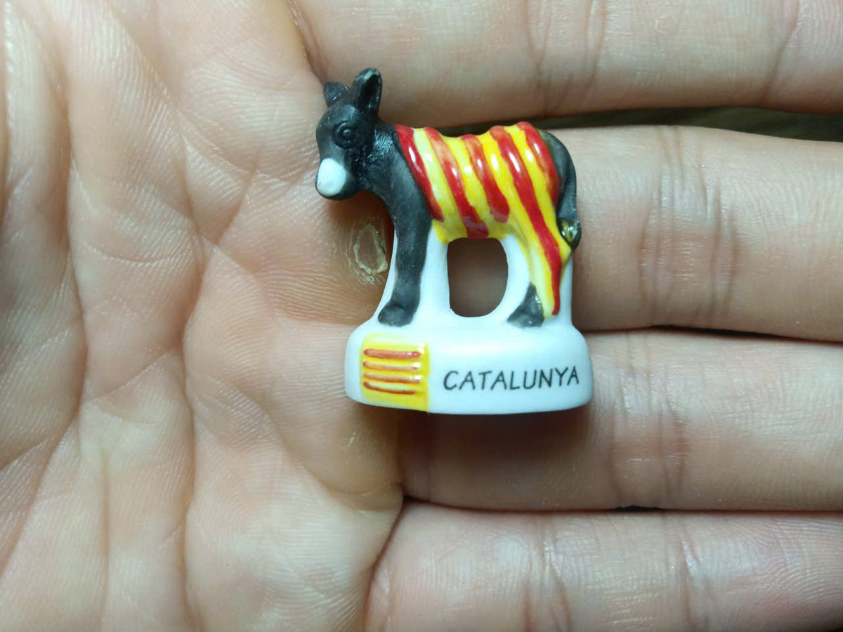 Horse & Equine Porcelain Fève – Single Piece | Hand-Painted Collectible Figurine