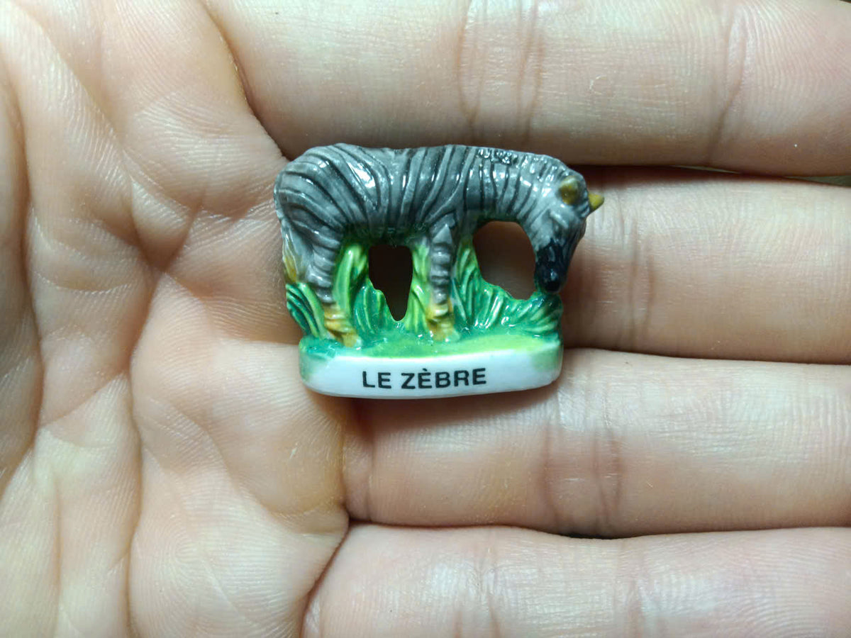 Horse & Equine Porcelain Fève – Single Piece | Hand-Painted Collectible Figurine