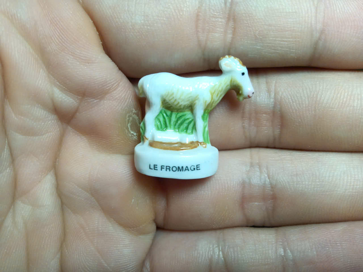 Mountain & Grassland Animals Porcelain Fève Set – 10 Pieces