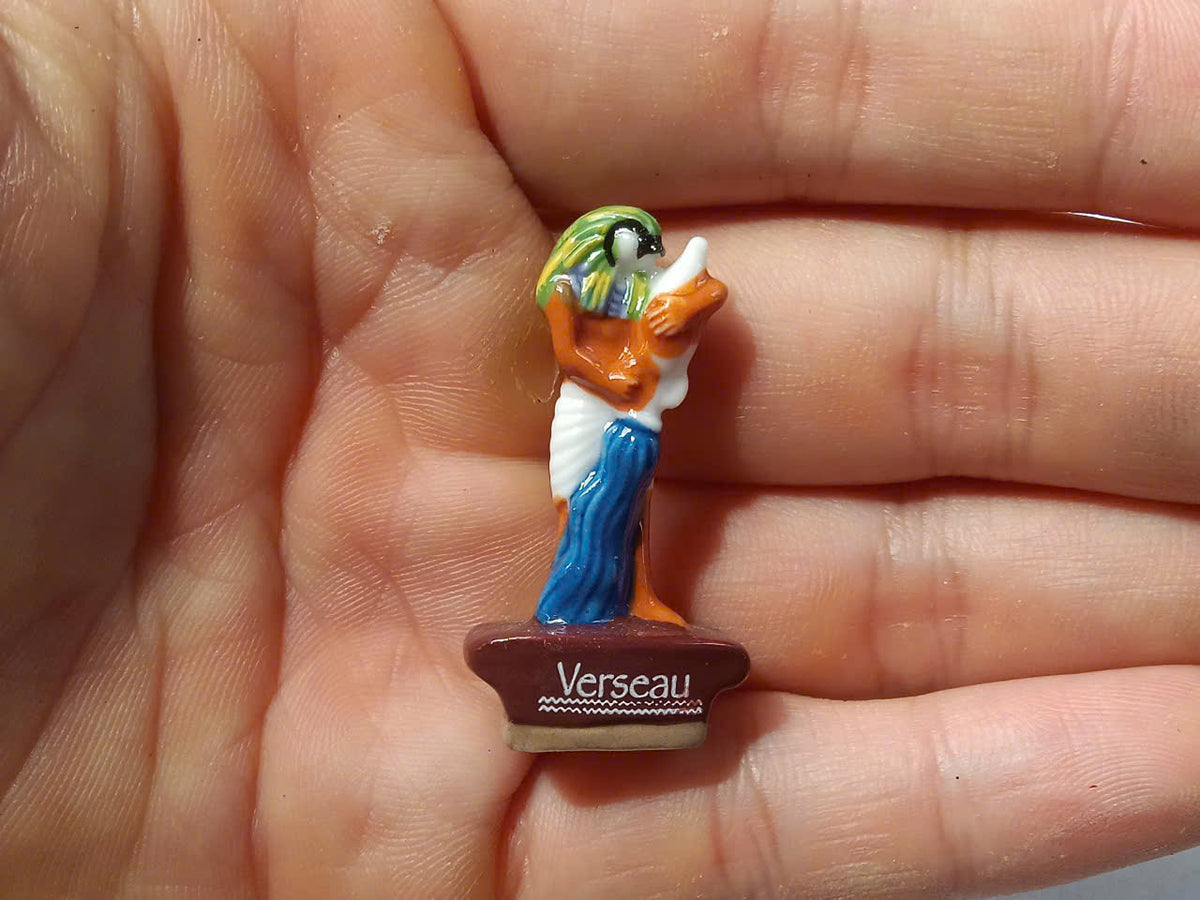 French Fève Egypt Set – Hand-Painted Porcelain Miniatures (10 Pieces)
