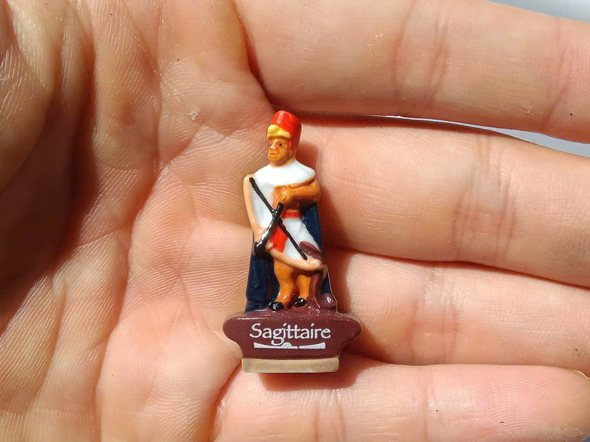 French Fève Egypt Set – Hand-Painted Porcelain Miniatures (10 Pieces)