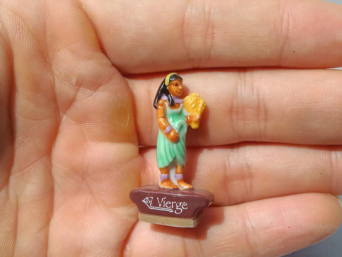 French Fève Egypt Set – Hand-Painted Porcelain Miniatures (10 Pieces)