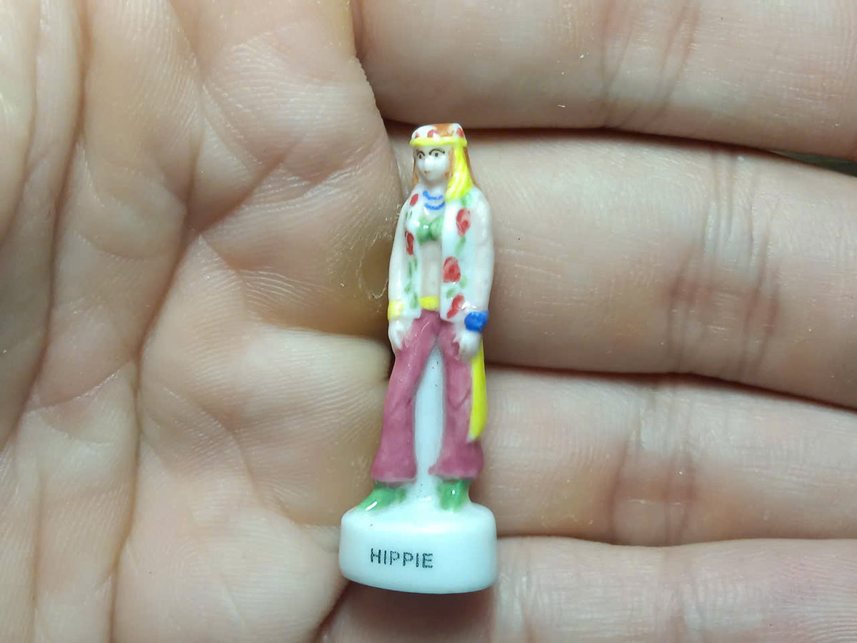 Iconic Women & French Heritage Porcelain Fève – Single Piece | Hand-Painted Collectible Figurine