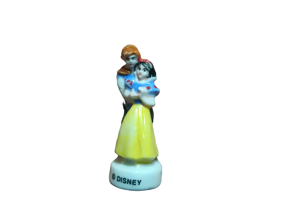 Snow White and Prince porcelain feve miniature