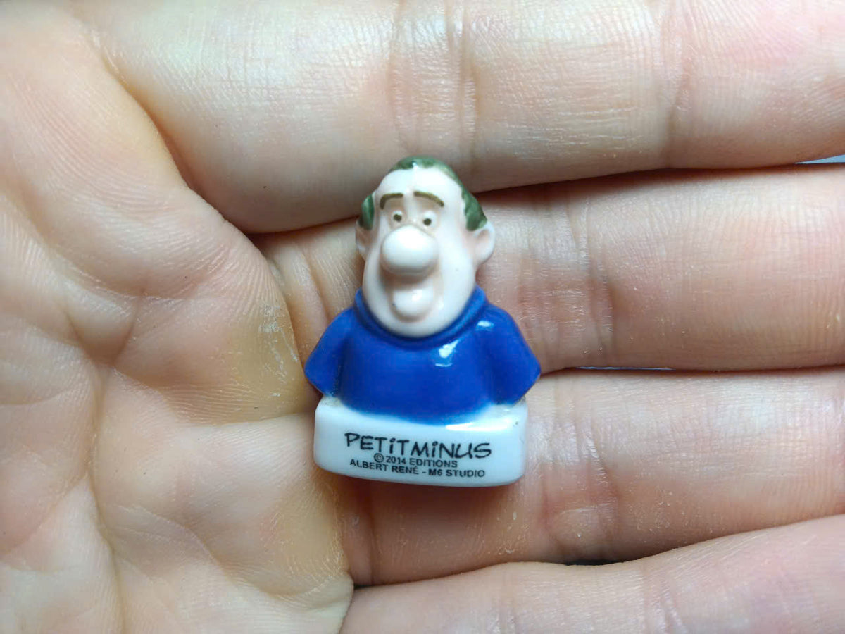 French Astérix & Friends Fève Set – Hand-Painted Porcelain Bust Miniatures (12 Pieces)