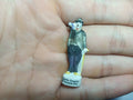 French Charlie Chaplin Fève Set – Hand-Painted Porcelain Miniatures (6 Pieces)