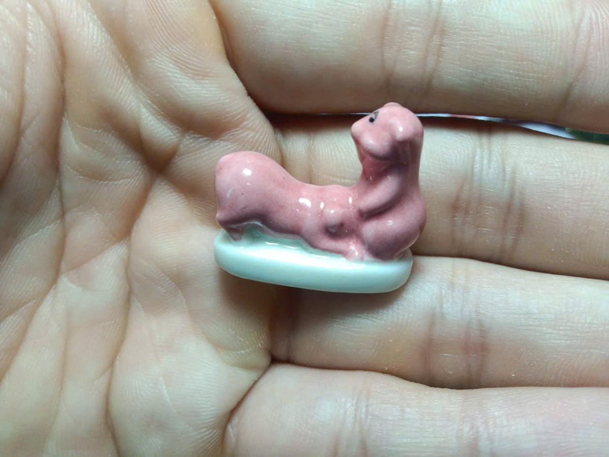 French Pink Pigs Fève Set – 4 Pieces