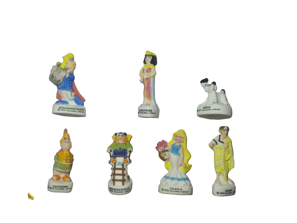 French Astérix & Obélix Fève Set – 7 Pieces