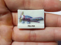 French Historic Aircraft Fève Set – Hand-Painted Porcelain Miniatures (3 Pieces)
