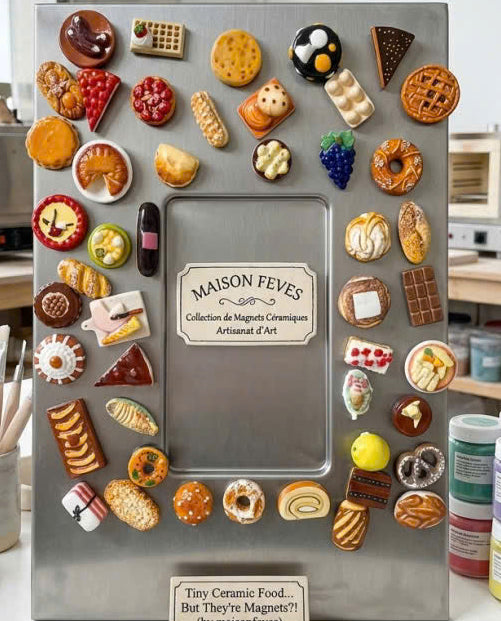 French Food Fève Magnets – Collector Series Part 3