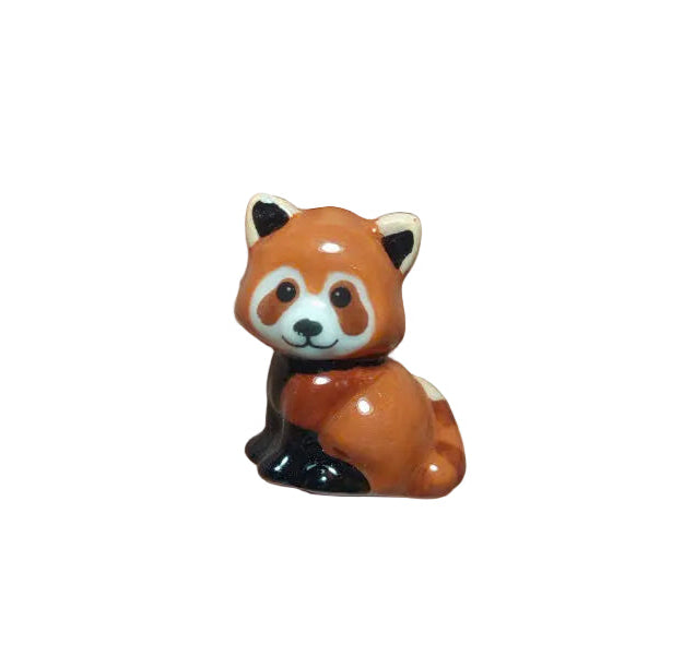 Red Panda Fève Miniature Figurine