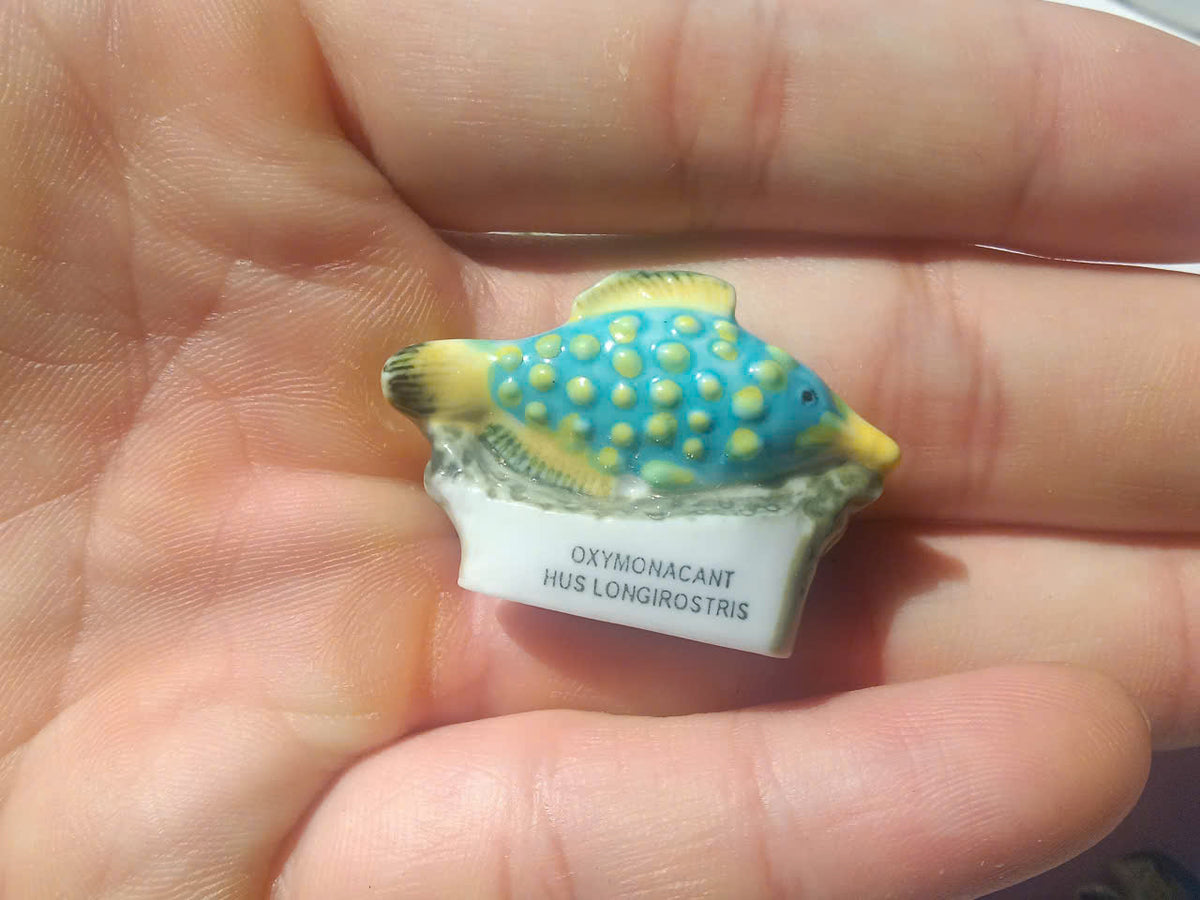 French Fish & Sea Life Fève Miniature – Choose One