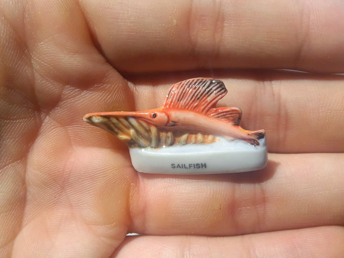 French Fish & Sea Life Fève Miniature – Choose One
