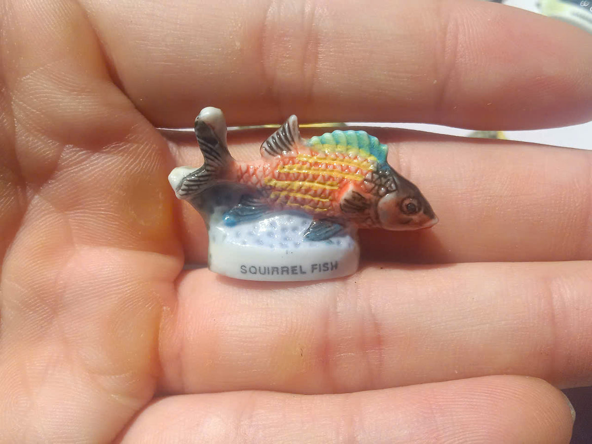 French Fish & Sea Life Fève Miniature – Choose One