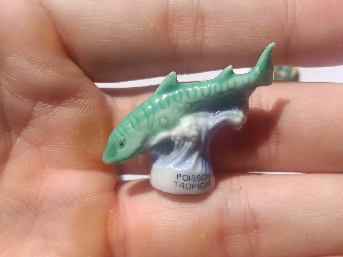 French Fish & Sea Life Fève Miniature – Choose One