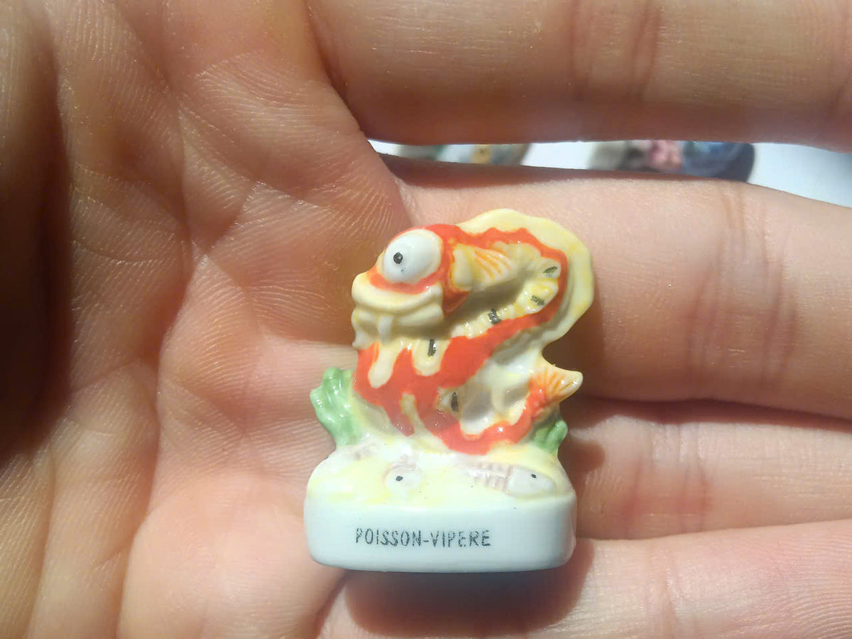 French Fish Fèves – 8 Marine Miniatures, Choose One
