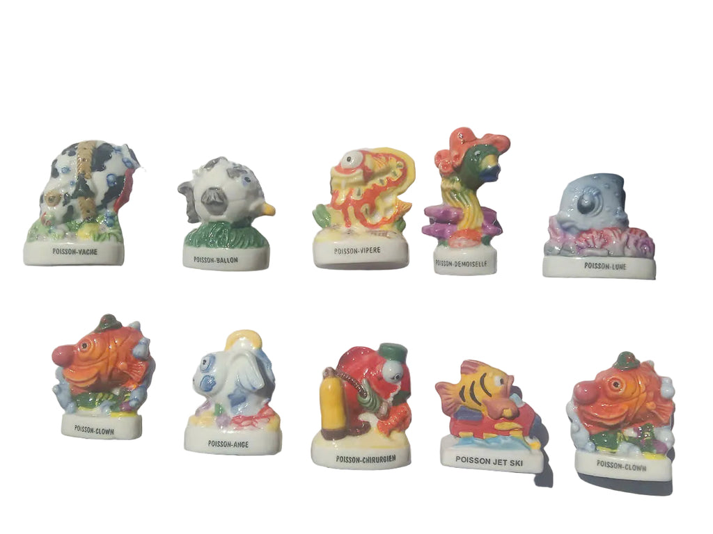 French Whimsical Fish Fèves – 10 Designs, Choose One