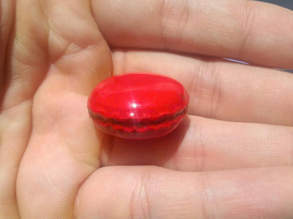 French Macaron Fève Miniatures – Colorful Set of 9