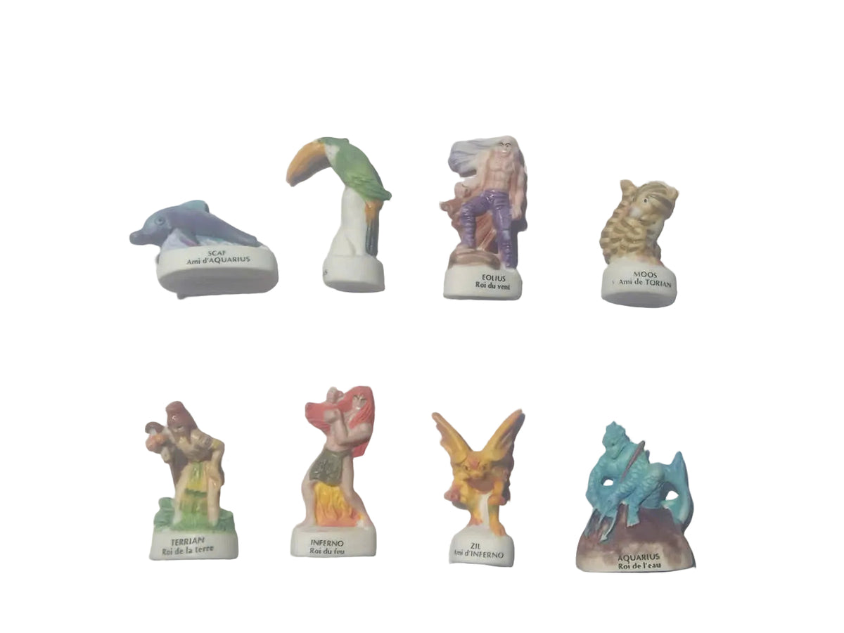 French Fantasy Character Fèves – 8 Miniatures, Choose One