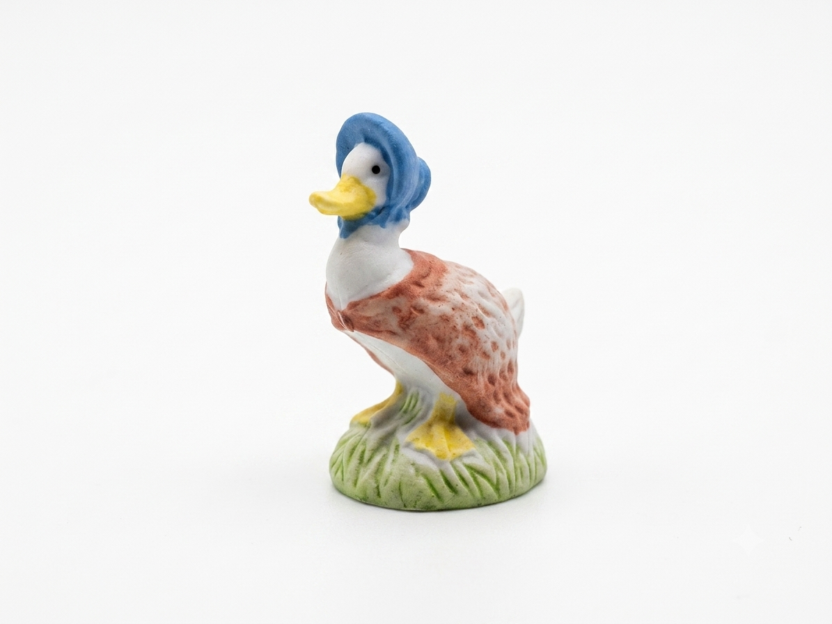 French Fève Miniature Porcelain Animal Figurine – Individual Collectible Badger, Crocodile & Prairie Dog King Cake Charm