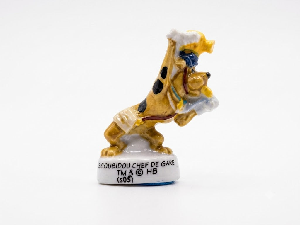 French Fève Miniature Porcelain Figurine – Individual Collectible Scooby-Doo, Boule & Bill, Disney Cocker Spaniel King Cake Charm